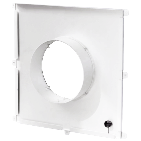 SHIELD WALL™ Exhaust plate with 8” Collar 1/CS