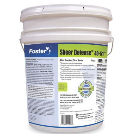 Foster® Sheer Defense™ 40-51 Mold Resistant Clear Coat