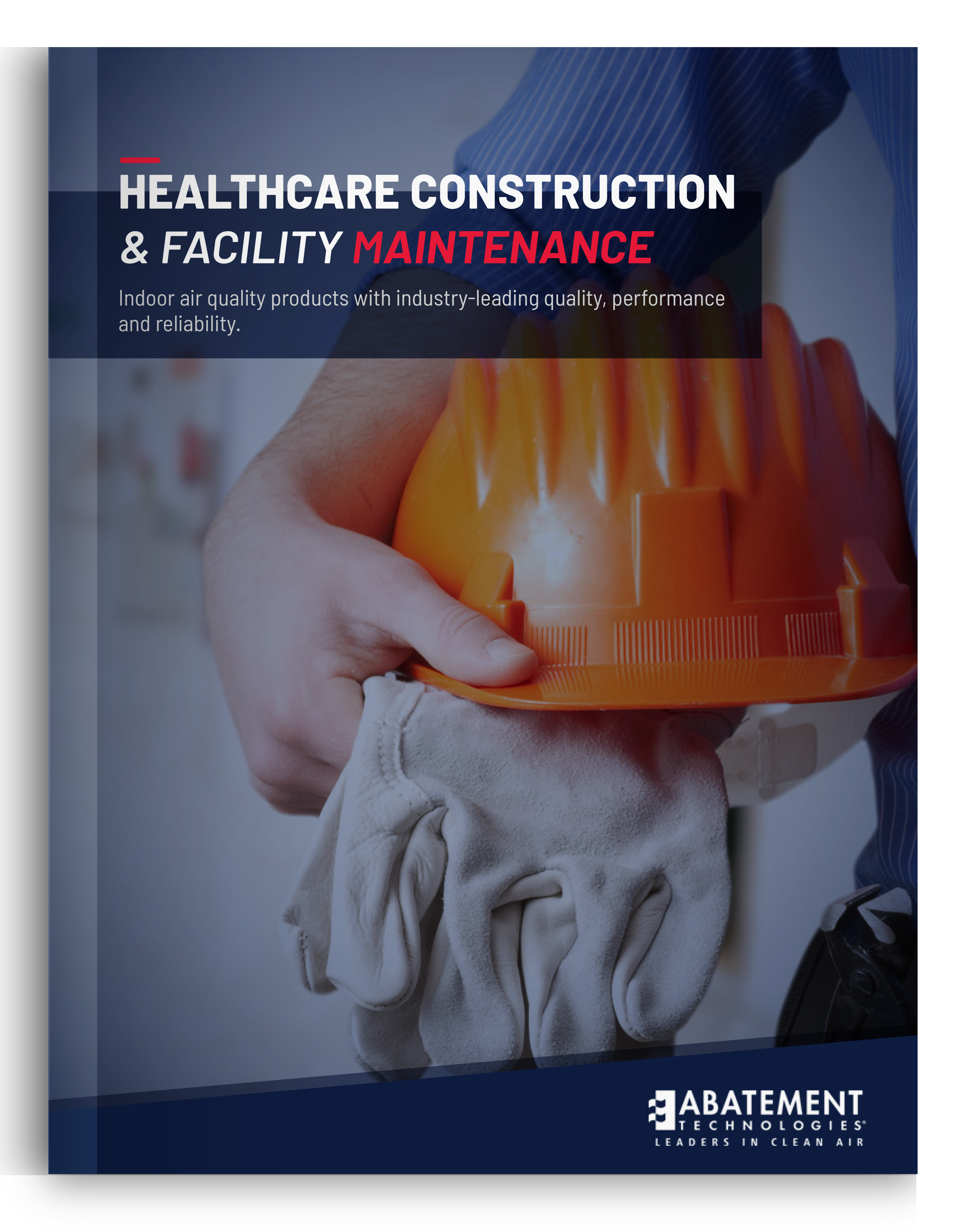 Healthcare construction and facility maintenance catalog
